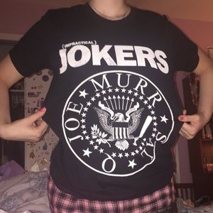 Impractical Jokers Black Tee!🖤